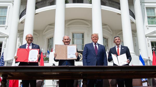 توقيع اتفاق السلام التاريخي بين الإمارات والبحرين وإسرائيل