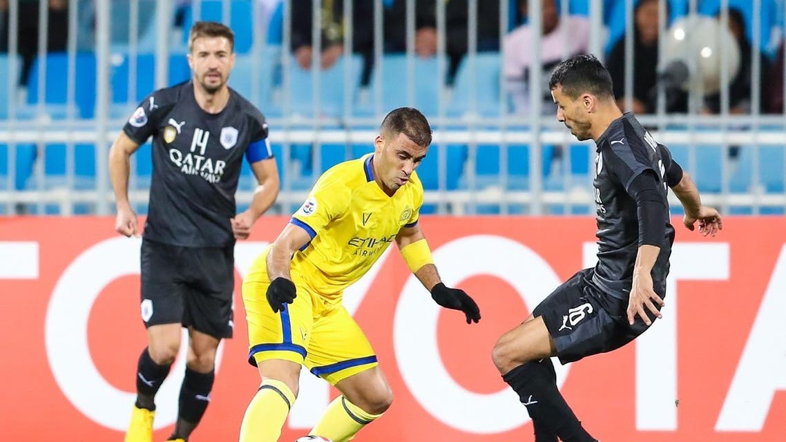 Ø¥ØµØ§Ø¨Ø© Ø§Ù„Ù†ØµØ± Ù„Ø§Ø¹Ø¨ Ø§Ù„Ø³Ø¯ Ø§Ù„Ù‚Ø·Ø±ÙŠ Ø¨ÙÙŠØ±ÙˆØ³ ÙƒÙˆØ±ÙˆÙ†Ø§