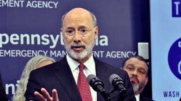Gov. Tom Wolf of Pennsylvania speaks at a news conference at Pennsylvania Emergency Management Headquarters. (File Photo: AP)