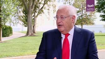 Palestinians need to recognize peace is better than conflict: US Ambassador Friedman