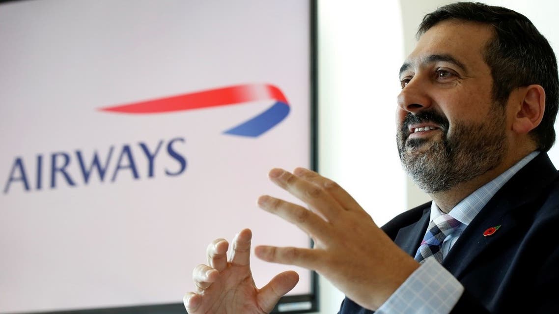 British Airways CEO Alex Cruz speaks during a news conference. (File photo: Reuters)