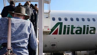 In a pilot project, Alitalia to begin coronavirus-tested flights between Rome, Milan 