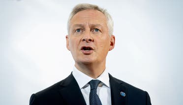 French Finance and Economy Minister Bruno Le Maire. (Reuters)