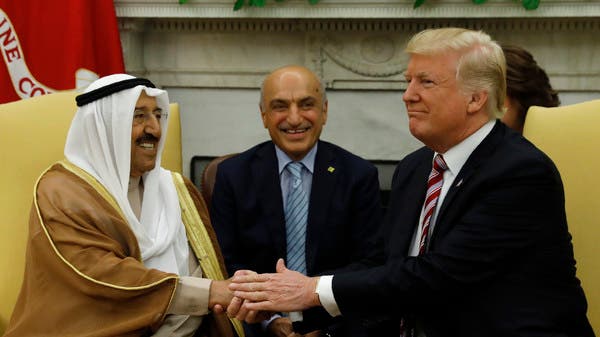 Us President Trump Awards Kuwait S Emir Prestigious Decoration White House Says Al Arabiya English