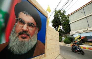 صورة زعيم حزب الله (أرشيفية- فرانس برس)