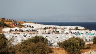 About 9,000 migrants on Greece’s Lesbos move into tent camp after massive fire