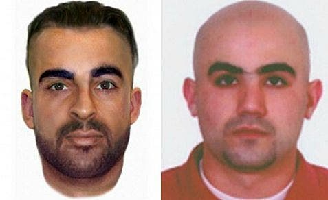 این دو عکس که توسط وزارت کشور بلغارستان منتشر شده متعلق به حسن الحاج حسن شهروند کانادایی، سمت راست و ميلاد فرح شهروند استرالیایی معروف به حسین حسین سمت چپ است که هر دو متهم به دست داشتن در بمبگذاری در ژوئیه 2012 بورگاس هستند.