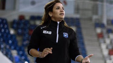 Saudi female football team coach Meraam albitari