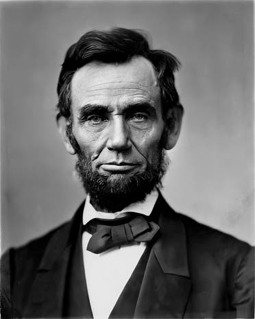 صورة للرئيس الأميركي أبراهام لنكولن