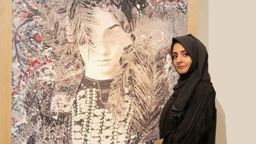 Saudi Artist Fatima Makes faces on Carpets