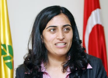 Sebahat Tuncel, after being elected, speaks to the Associated Press in Ankara, Thursday, Aug. 2, 2007. (File photo: AP)