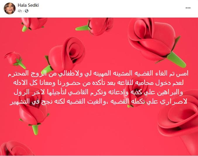 Declaración de Hala Sedky