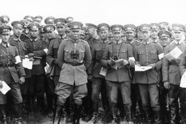صورة لعدد من العسكريين الألمان