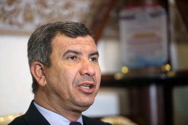 Iraqi Oil Minister Ihsan Abdul Jabbar speaks during an interview with Reuters in Basra, Iraq. (File photo: Reuters)