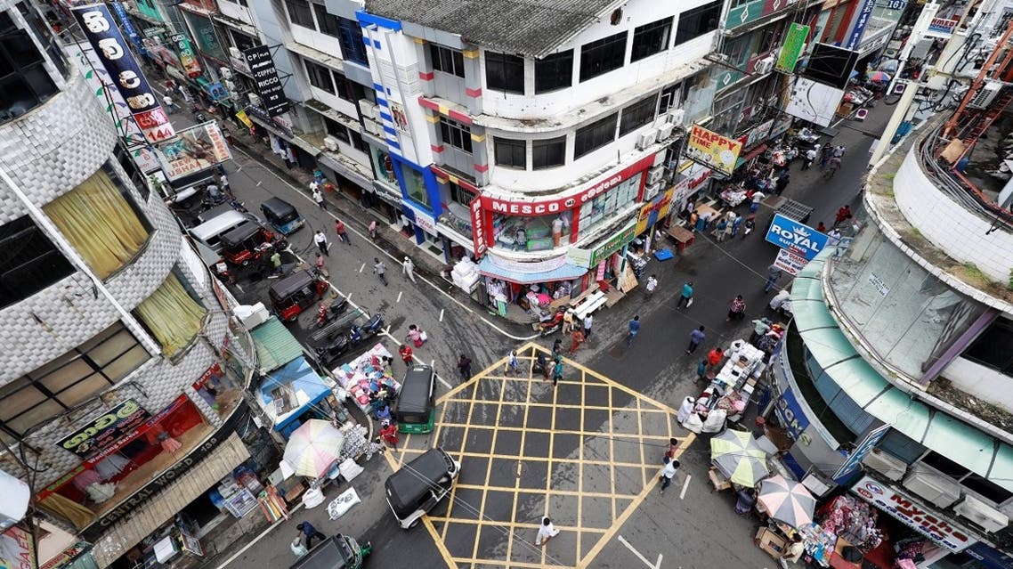 A general view of the business district in Colombo, Sri Lanka, September 9, 2020. REUTERS