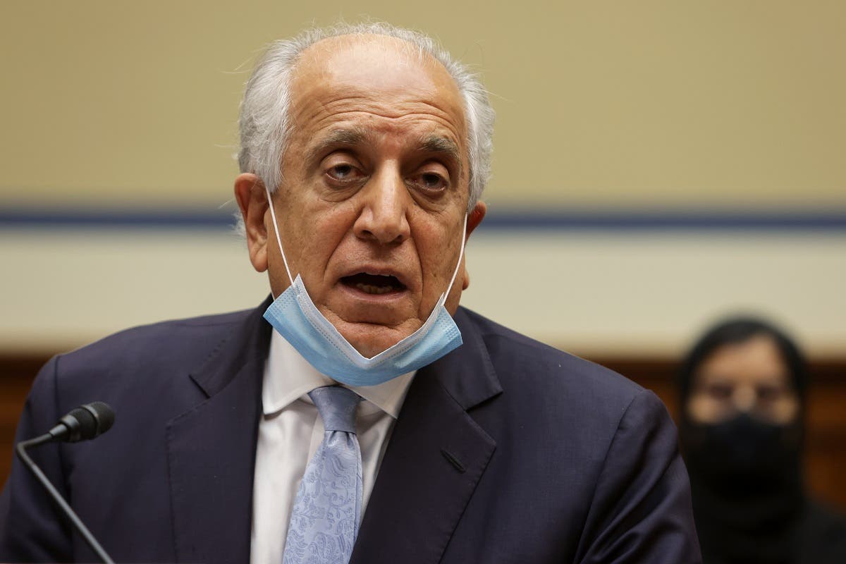 US Special Envoy for Afghanistan Zalmay Khalilzad testifies before Congress, Sept. 22, 2020 on Capitol Hill. (AFP)
