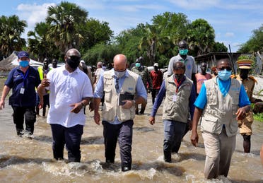 مسؤولون أمميون يتفقدون الأضرار في جنوب السودان 
