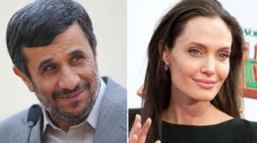 احمدی‌نژاد می‌خواهد با همکاری آنجلینا جولی اوضاع جهان را درست کند