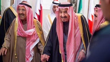 King Salman and Amir Kuwait 