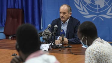 United Nations Mission in South Sudan (UNMISS) special representative David Shearer. (Twitter/@unmissmedia)