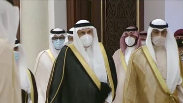 An official Saudi Arabian delegation arrives in Kuwait. (Screengrab)