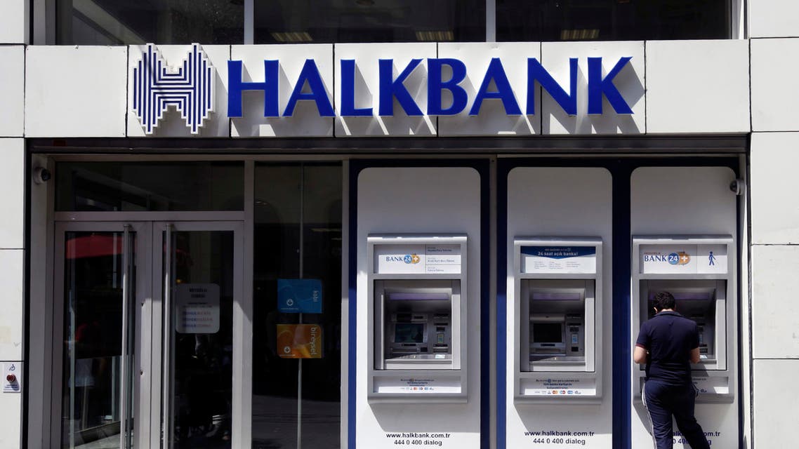 A customer uses an automated teller machine at a branch of Turkey's state-run lender Halkbank in Istanbul. (File photo: Reuters)