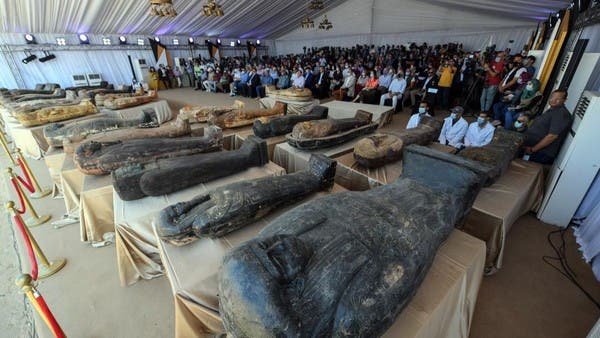 صور مذهلة.. أضخم كشف أثري في سقارة بمصر