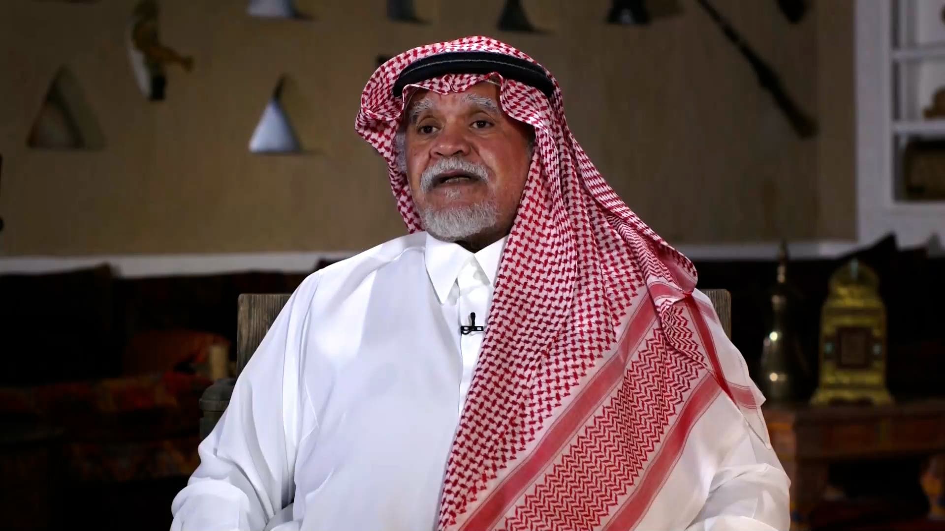 Saudi Arabia's former Ambassador to the US Prince Bandar bin Sultan.