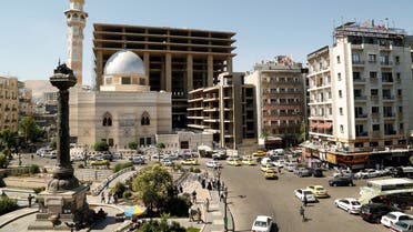 A general view of the Marjeh Square in Damascus, Syria, June 19, 2019. (Reuters)