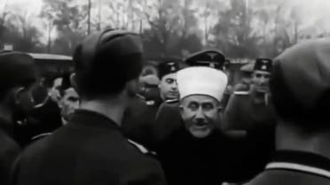 Mufti of Jerusalem Amin al-Husseini pictured during his visit to Nazi Germany in 1941. (Archive photo)
