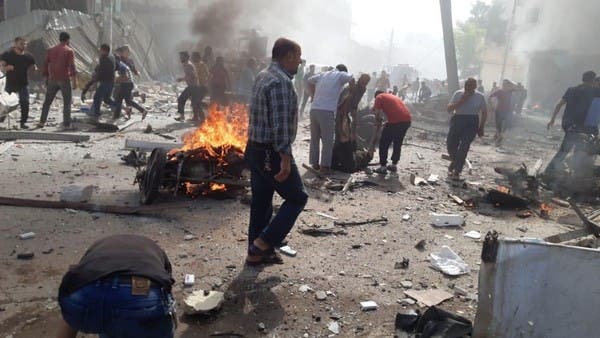 سوريا.. مقتل 14 في مدينة الباب بانفجار سيارة مفخخة