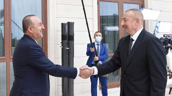 Turkey’s FM criticizes calls for truce, denounces Armenia on trip to Azerbaijan