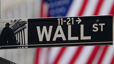 The Wall Street sign is pictured at the New York Stock exchange (NYSE) in Manhattan, New York. (File Photo: Reuters)