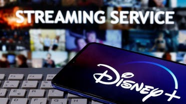 A smartphone with displayed Disney logo is seen on the keyboard in front of displayed Streaming service words in this illustration. (Reuters)_219809502_RC2NEJ9LBUH1_RTRMADP_3_FILM-SOUL