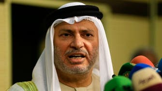 UAE’s Gargash says Turkey’s army in Qatar destabilizes region