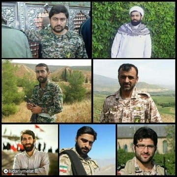 ضباط وعناصر الحرس الثوري السبعة من ضمن قتلى خان طومان