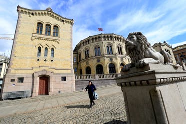 Norwegian Parliament house is seen in Oslo, Norway. (Reuters)