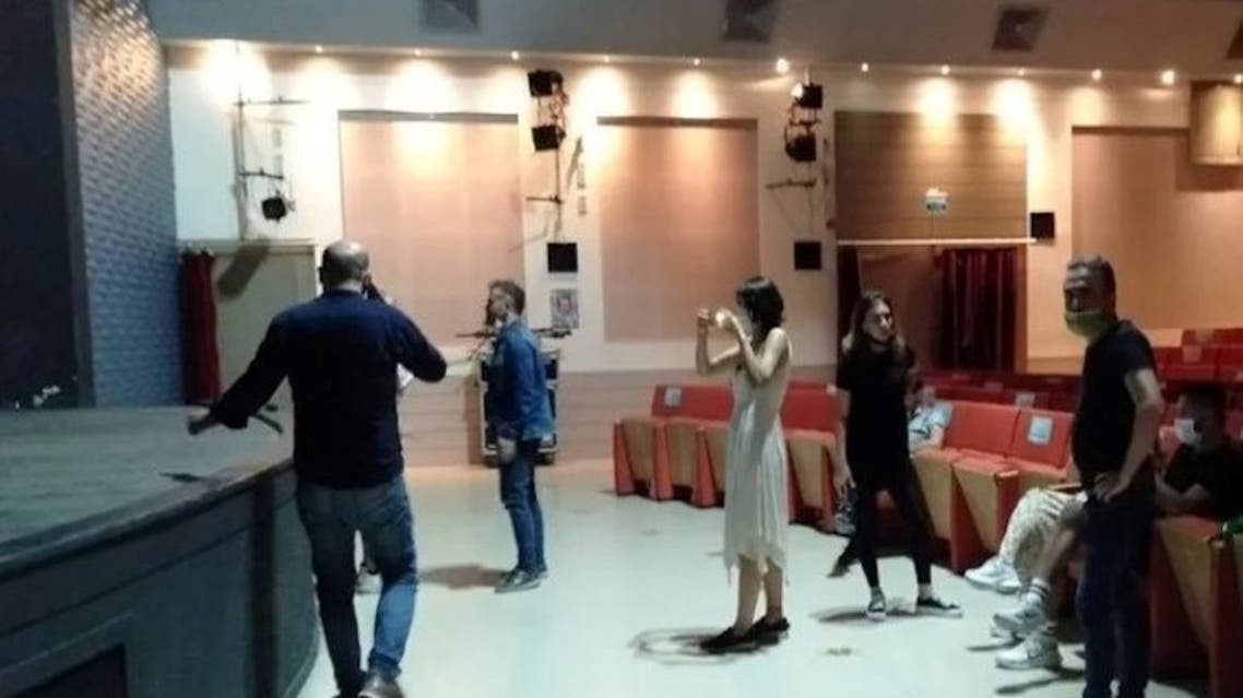 تحضيرات للمسرحية