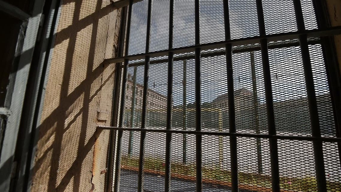 A picture taken on September 9, 2017 shows a window with jail bars at the central prison in the western city of Ensisheim, France. (File photo: AFP)