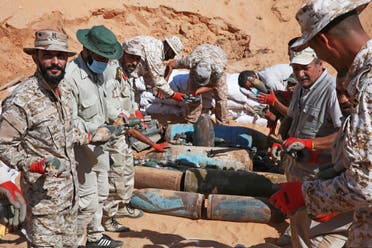 عناصر من قوات الوفاق  في طرابلس (أرشيفية- فرانس برس)