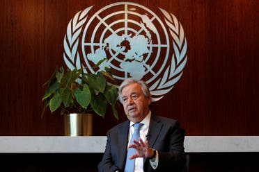 United Nations Secretary-General Antonio Guterres. (Reuters)
