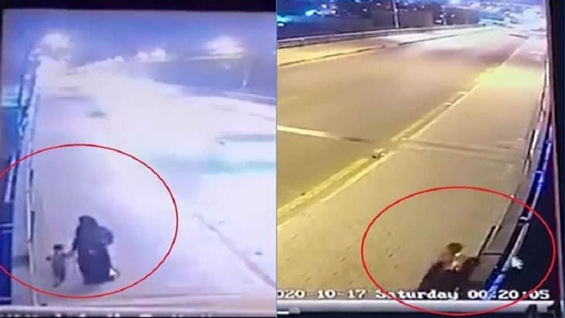 شاهد امرأة تهز العراق بأسره وترمي طفليها في دجلة