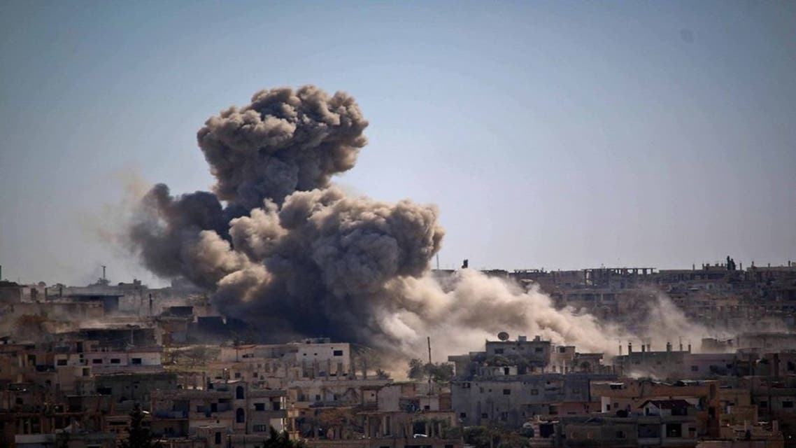 أرشيفية من قصف للقنيطرة