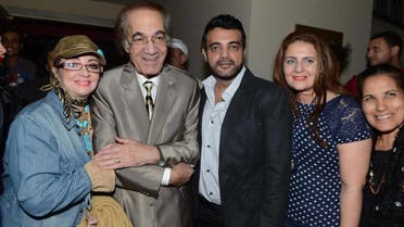 محمود ياسين وعائلته