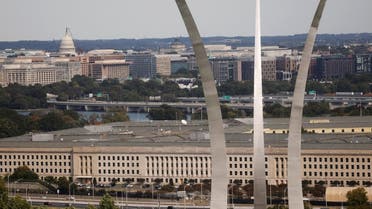 The Pentagon building is seen in Arlington, Virginia, Oct. 9, 2020. (Reuters)