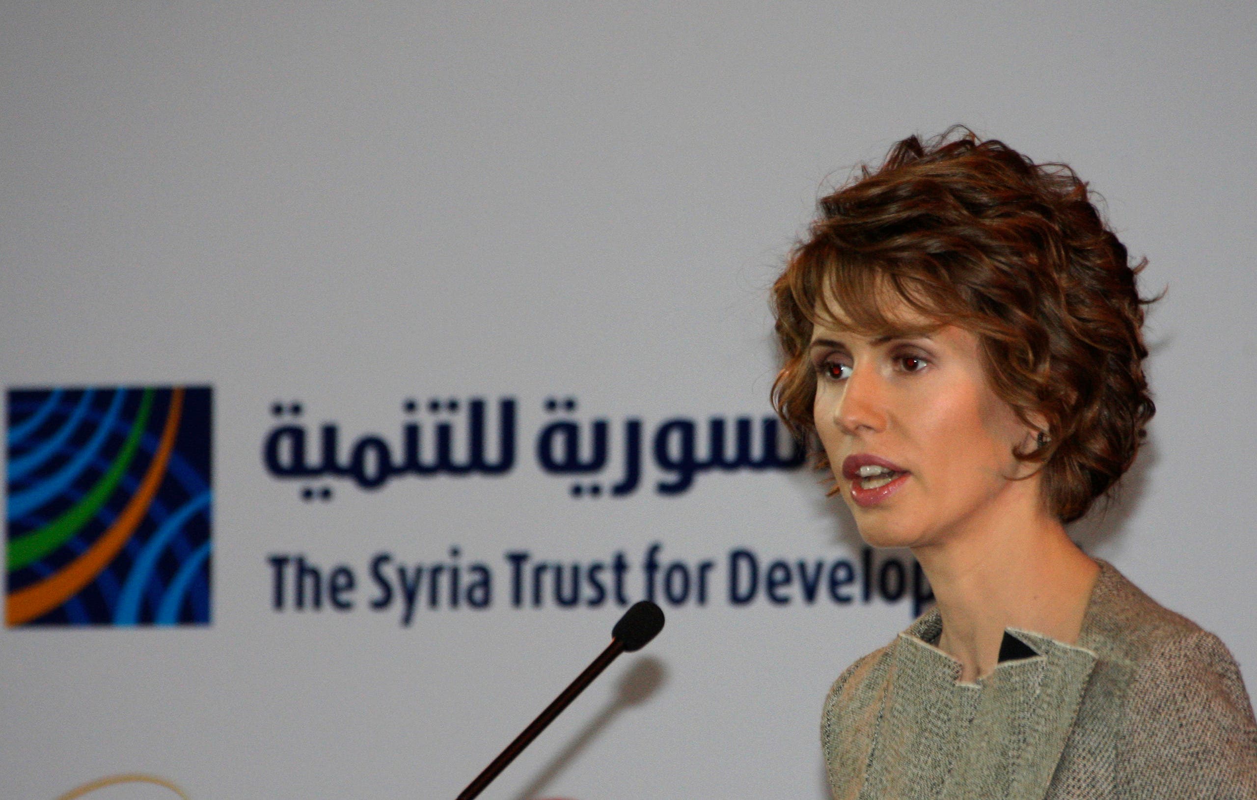 أسماء الأسد (أرشيفية)