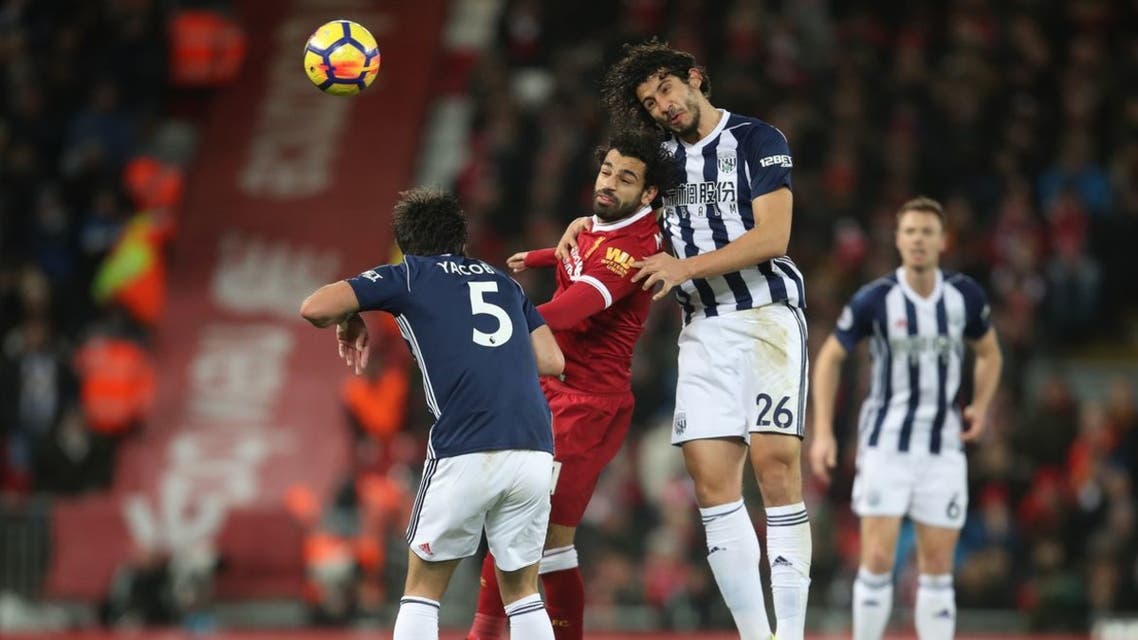 حجازي محمد صلاح وست بروميتش ليفربول