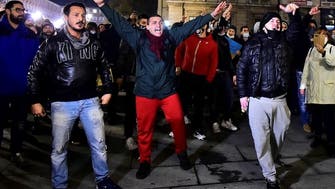 Coronavirus: Hundreds of protesters in Italy vent anger over lockdowns