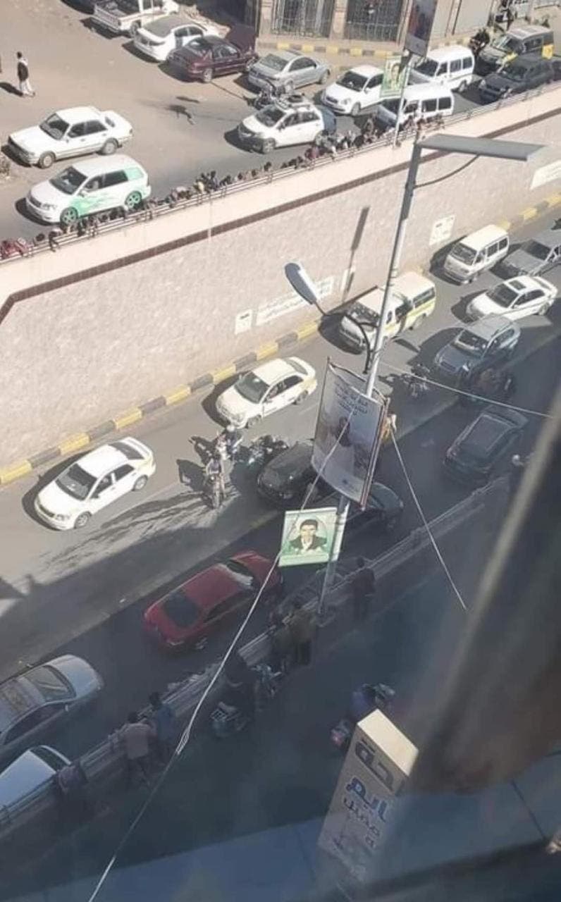 تصاویری از محل کشته شدن وزیر دولت خود خوانده و غیر قانونی حوثی‌ها در صنعا 
