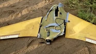 arab coalition hit Houthis Drone